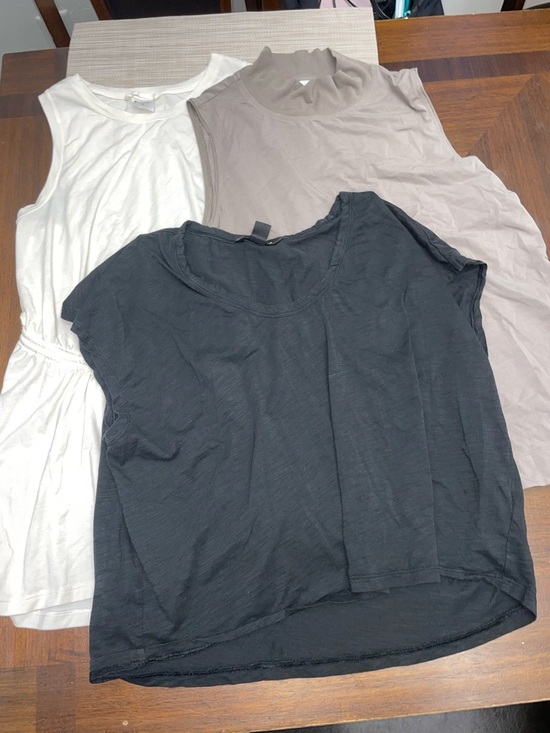 Athleta Tops - Athleta Women’s Large Top Bundle 3pc Athletic Yoga Workout Tees Tanks”
